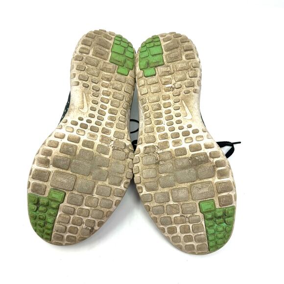 Nike Size 7.5 Sneakers Black Mint Lace Up Running Jogging Outdoors Hiking Sports - Picture 5 of 7